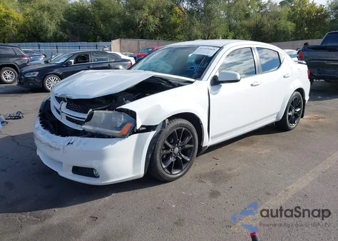 2014 Dodge Avenger Sxt из США, поврежденный, VIN 1C3CDZCG9EN187994